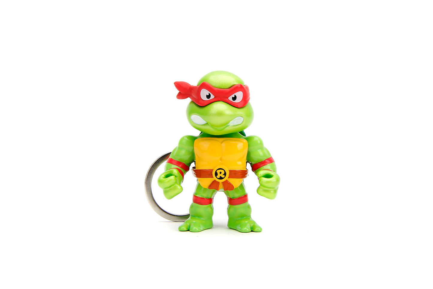 Jada TMNT 2.5-inch Die-Cast Figures 4-Pack with Keychain | Collectible Metalfigs