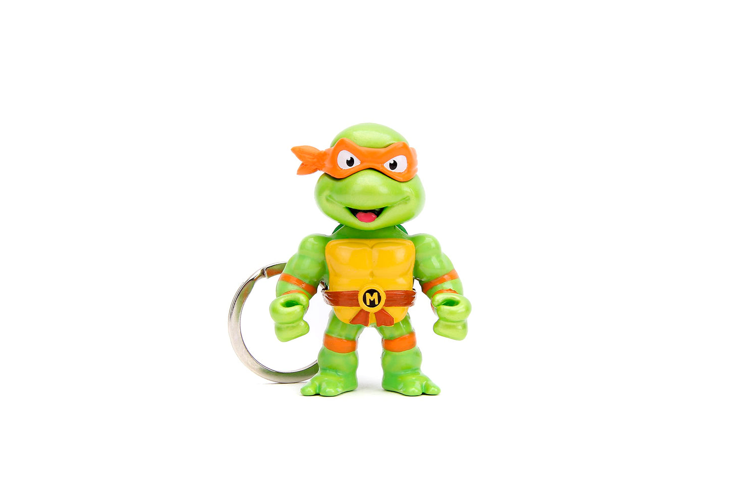 Jada TMNT 2.5-inch Die-Cast Figures 4-Pack with Keychain | Collectible Metalfigs