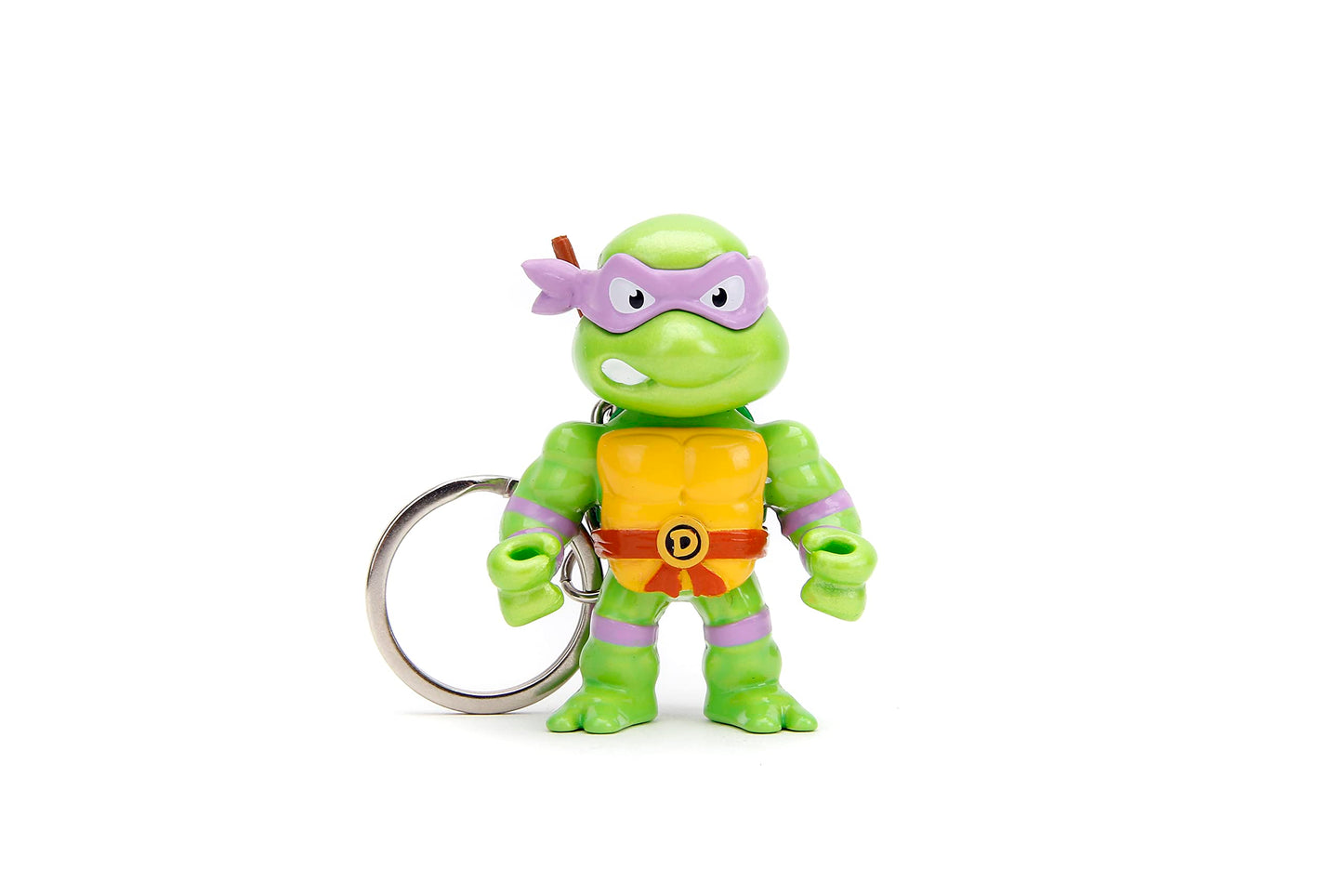 Jada TMNT 2.5-inch Die-Cast Figures 4-Pack with Keychain | Collectible Metalfigs