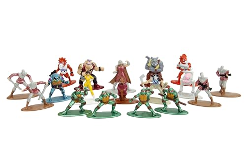 Jada TMNT Nano Metalfigs 1.65-Inch 18-Pack Wave 2 Die-Cast Figures