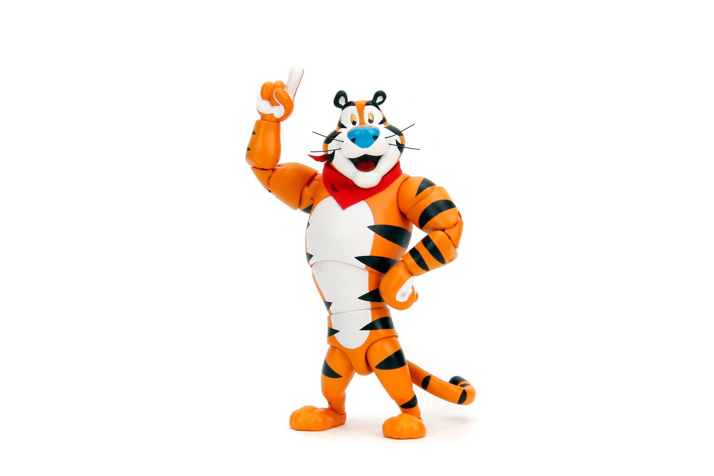 Jada Tony the Tiger 6-Inch Action Figure | 1:12 Scale Collectible with Exclusive Frosted Flakes Packaging
