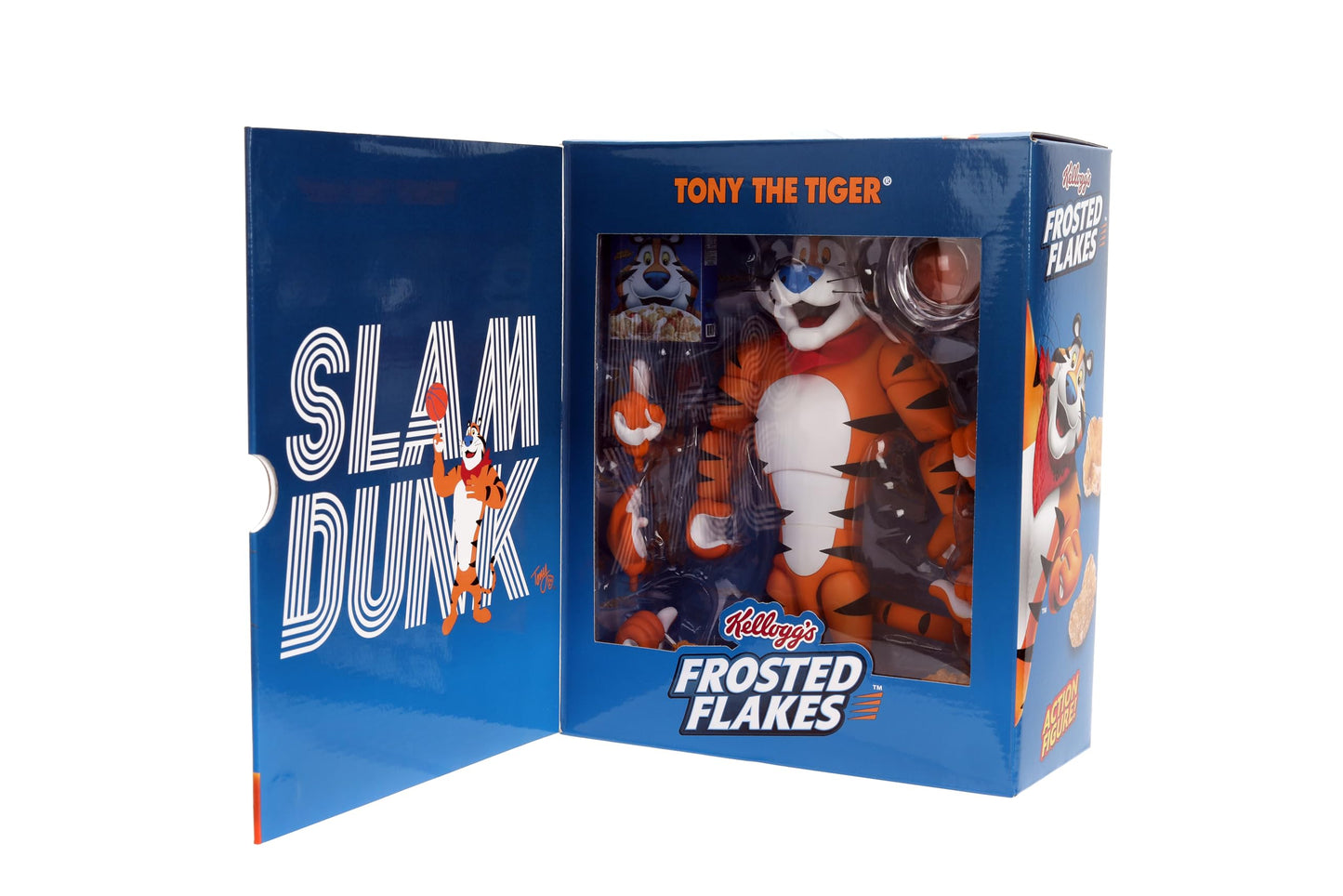 Jada Tony the Tiger 6-Inch Action Figure | 1:12 Scale Collectible with Exclusive Frosted Flakes Packaging