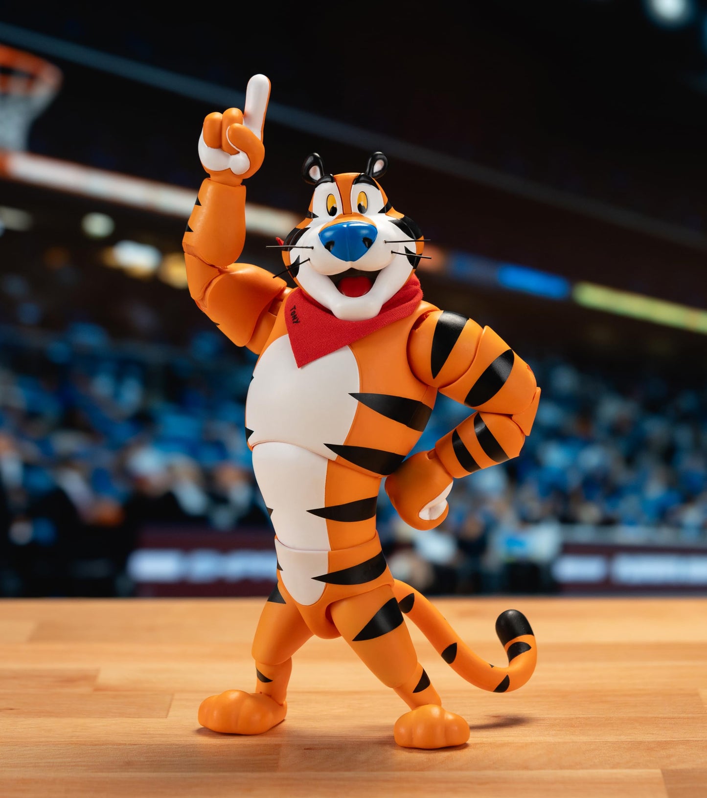 Jada Tony the Tiger 6-Inch Action Figure | 1:12 Scale Collectible with Exclusive Frosted Flakes Packaging