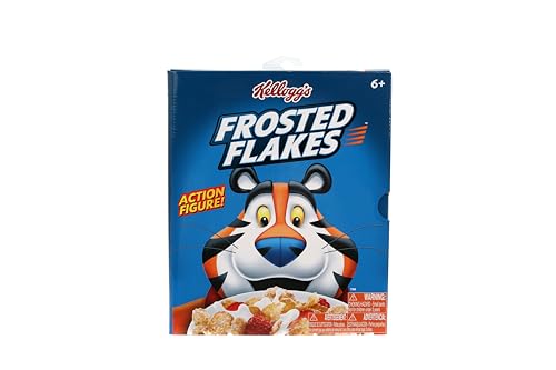 Jada Tony the Tiger 6-Inch Action Figure | 1:12 Scale Collectible with Exclusive Frosted Flakes Packaging