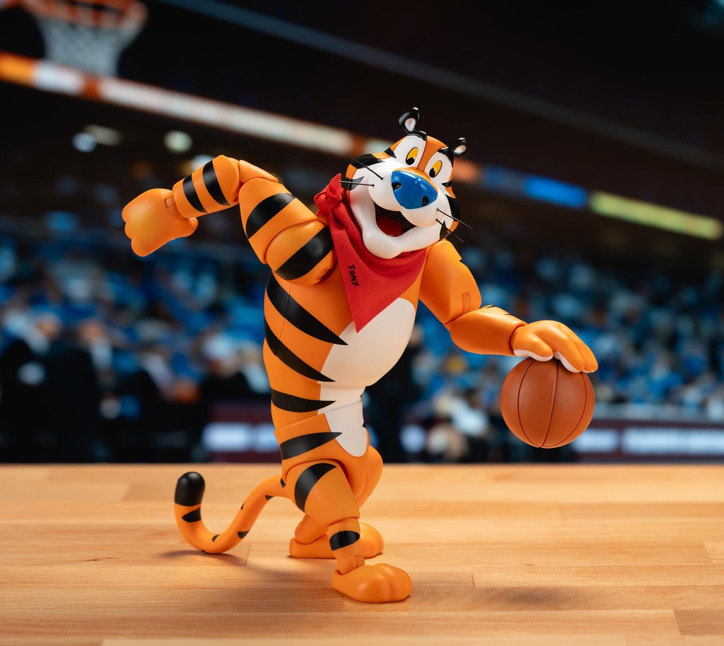 Jada Tony the Tiger 6-Inch Action Figure | 1:12 Scale Collectible with Exclusive Frosted Flakes Packaging