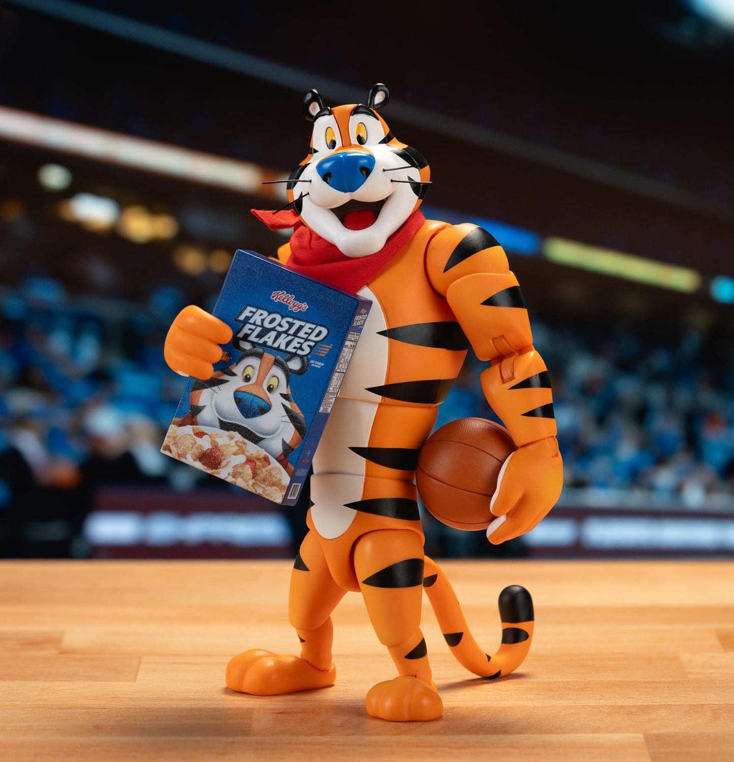 Jada Tony the Tiger 6-Inch Action Figure | 1:12 Scale Collectible with Exclusive Frosted Flakes Packaging