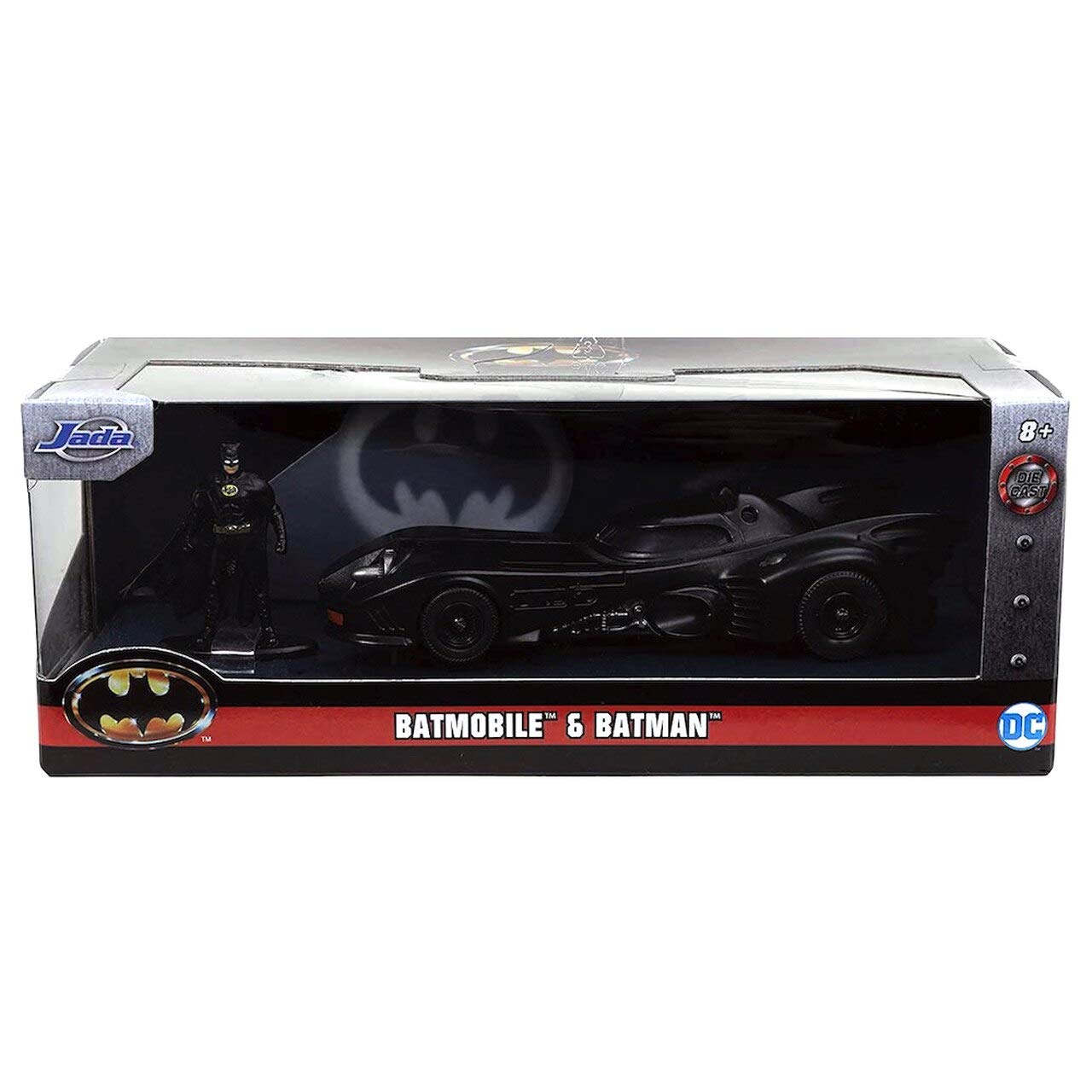Jada Toys 1:32 1989 Batmobile Die-Cast Car with Batman Figure (JadaToys31704)