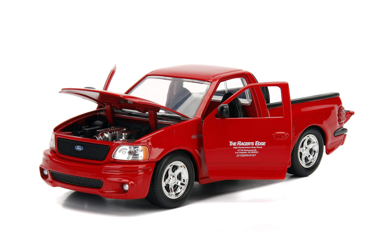 Jada Toys Fast & Furious 1:24 Brian's Ford F-150 SVT Lightning Die-Cast Car - Red (99574)