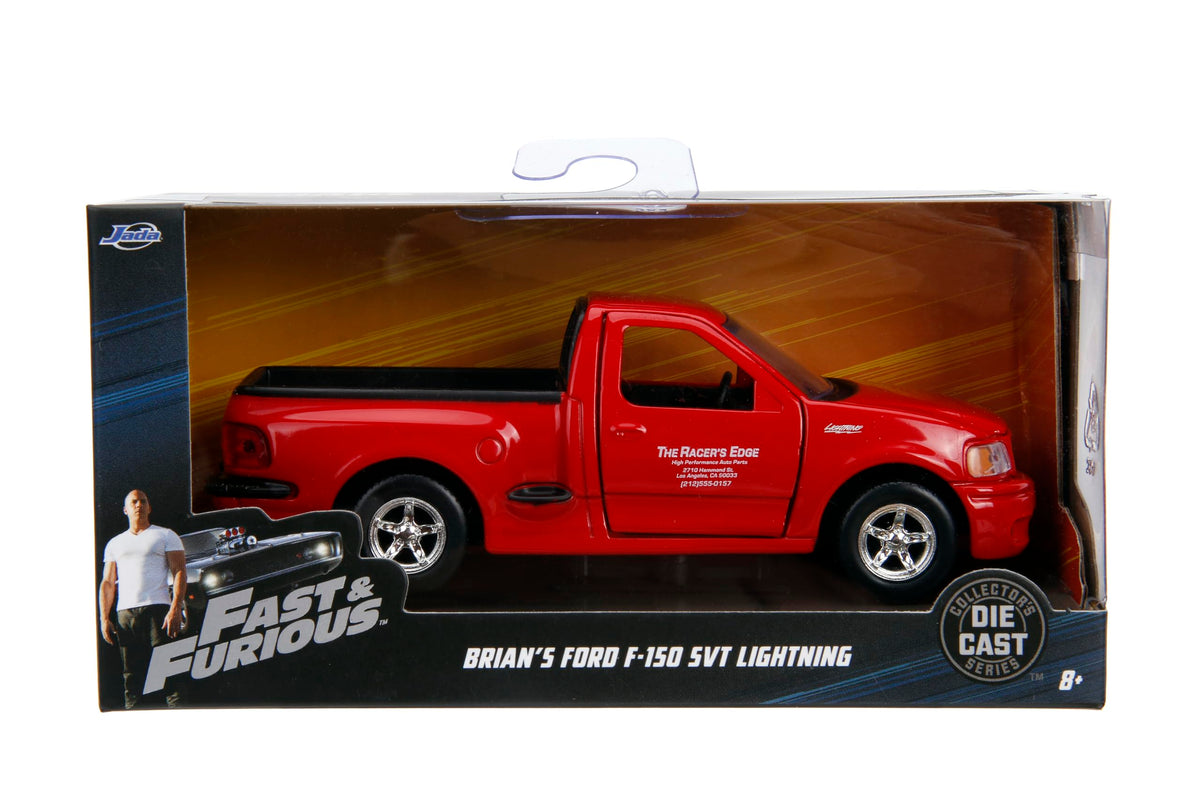 Jada Toys Fast & Furious Ford Lightning Die-Cast Vehicle - Red 1:32 Scale