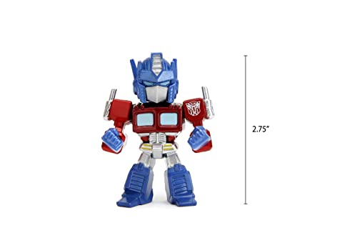 Jada Transformers 2.5\" Metalfigs 4-Pack – Collectible Die-Cast Figures
