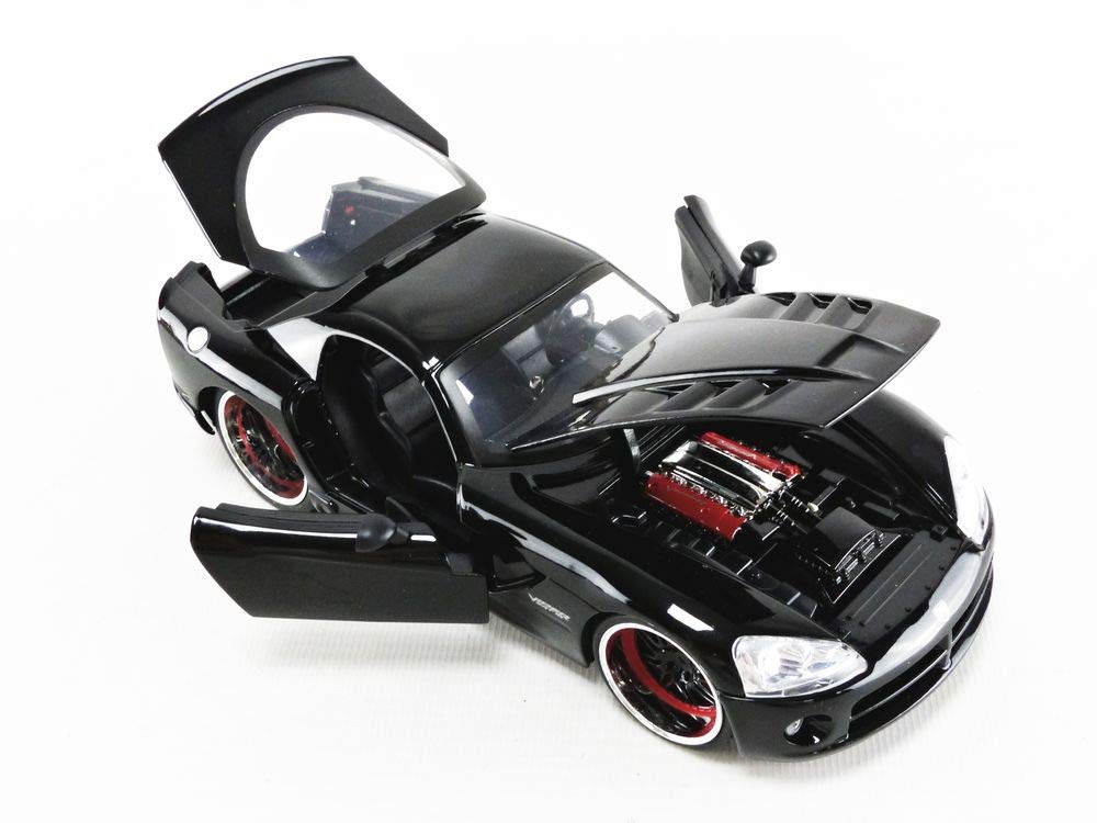Jada Fast & Furious Letty’s Dodge Viper SRT 10 1/24 Diecast – Black