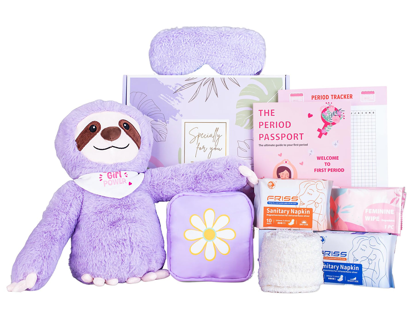 JAJOAGIA First Period Kit for Girls 9–12 | Comfort, Confidence & Essentials