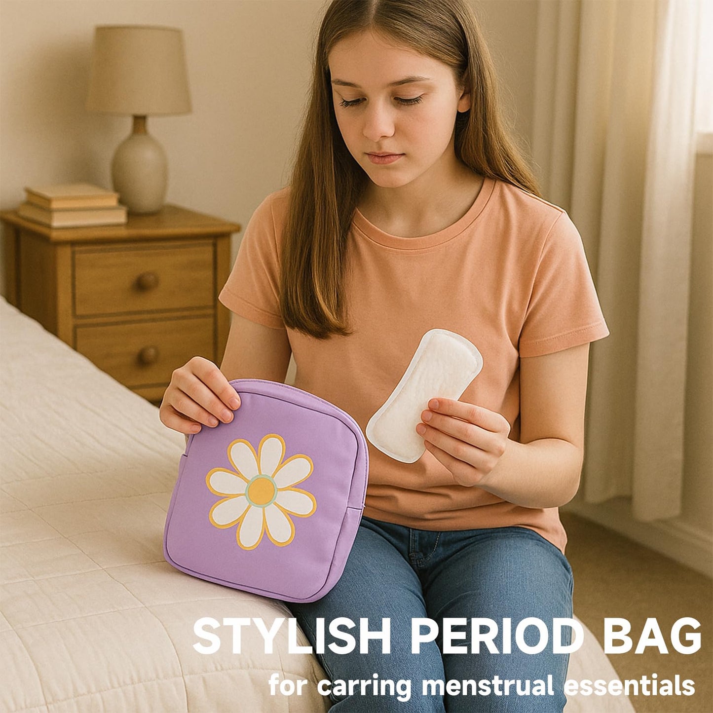 JAJOAGIA First Period Kit for Girls 9–12 | Comfort, Confidence & Essentials