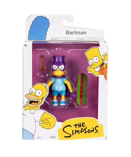 Bartman Action Figure – 5-Inch Exclusive Collectible by JAKKS Pacific | The Simpsons