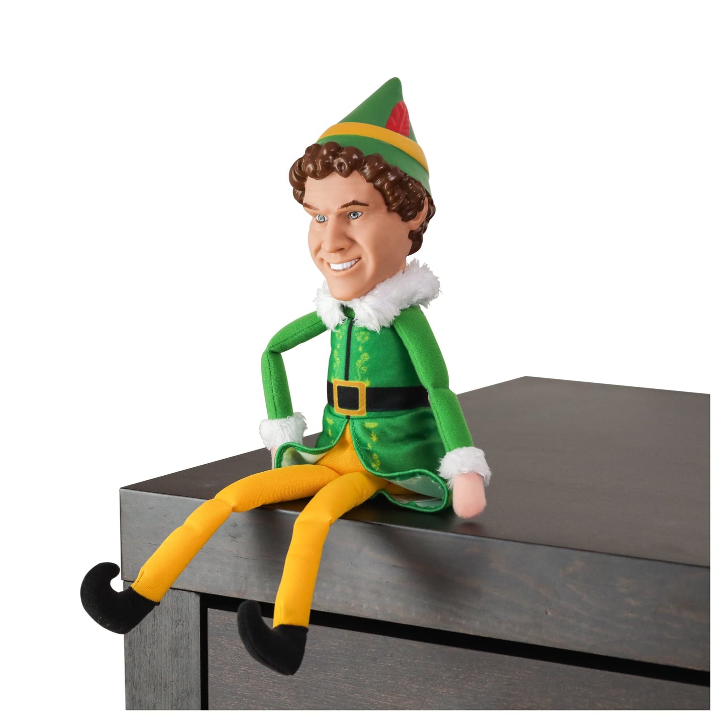 Jakks Pacific Buddy the Elf Talking Plush – 12-Inch Elf with 15 Classic Movie Quotes