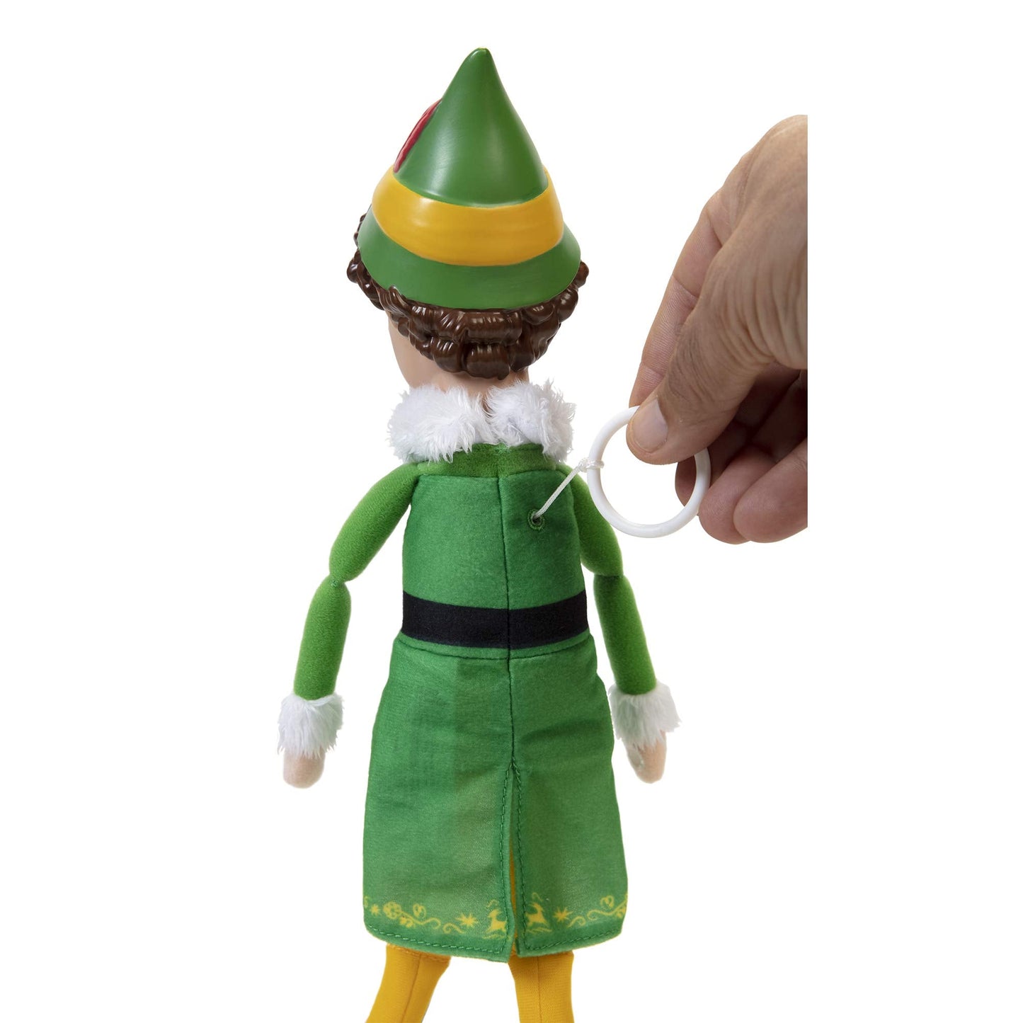 Jakks Pacific Buddy the Elf Talking Plush – 12-Inch Elf with 15 Classic Movie Quotes