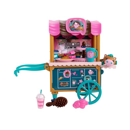 Wild Manes Cocoa’s Bakery Café Cart Playset – Cocoa Horse Doll & Accessories by JAKKS Pacific
