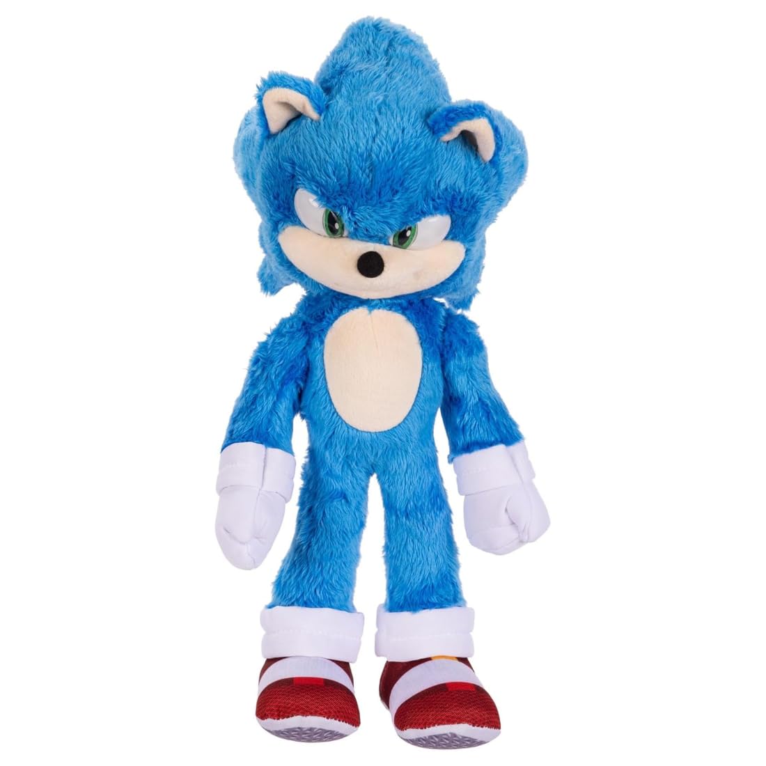 JAKKS Pacific Sonic 3 The Hedgehog Deluxe Plush 33cm – Official Sega Licensed