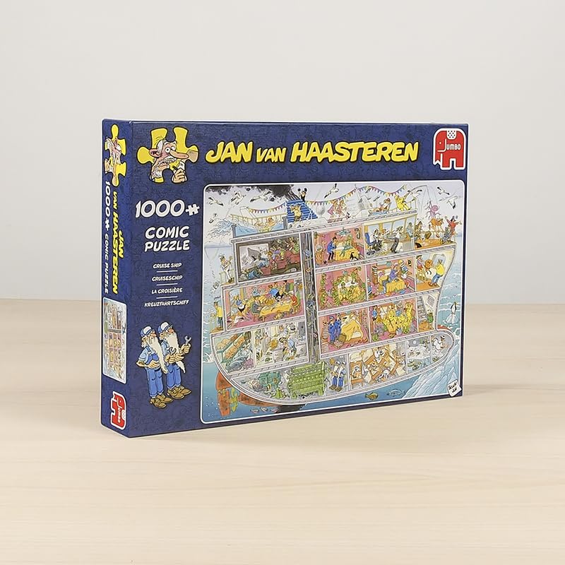 Jan van Haasteren Cruise Ship 1000-Piece Jigsaw Puzzle – Unique Comic Fun for Adults
