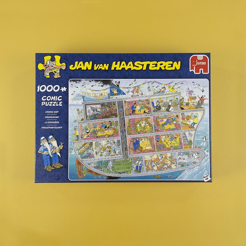 Jan van Haasteren Cruise Ship 1000-Piece Jigsaw Puzzle – Unique Comic Fun for Adults