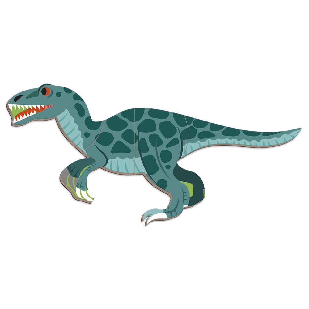 Janod Magnetibook Dinosaur Mix & Match – 51 Pieces, Ages 3+ | Travel Case