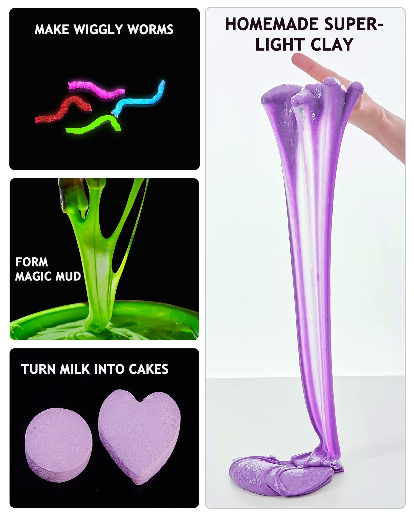 Japace Science Kits for Girls Aged 4-8 – 75+ Chemistry Experiments for Learning and Fun