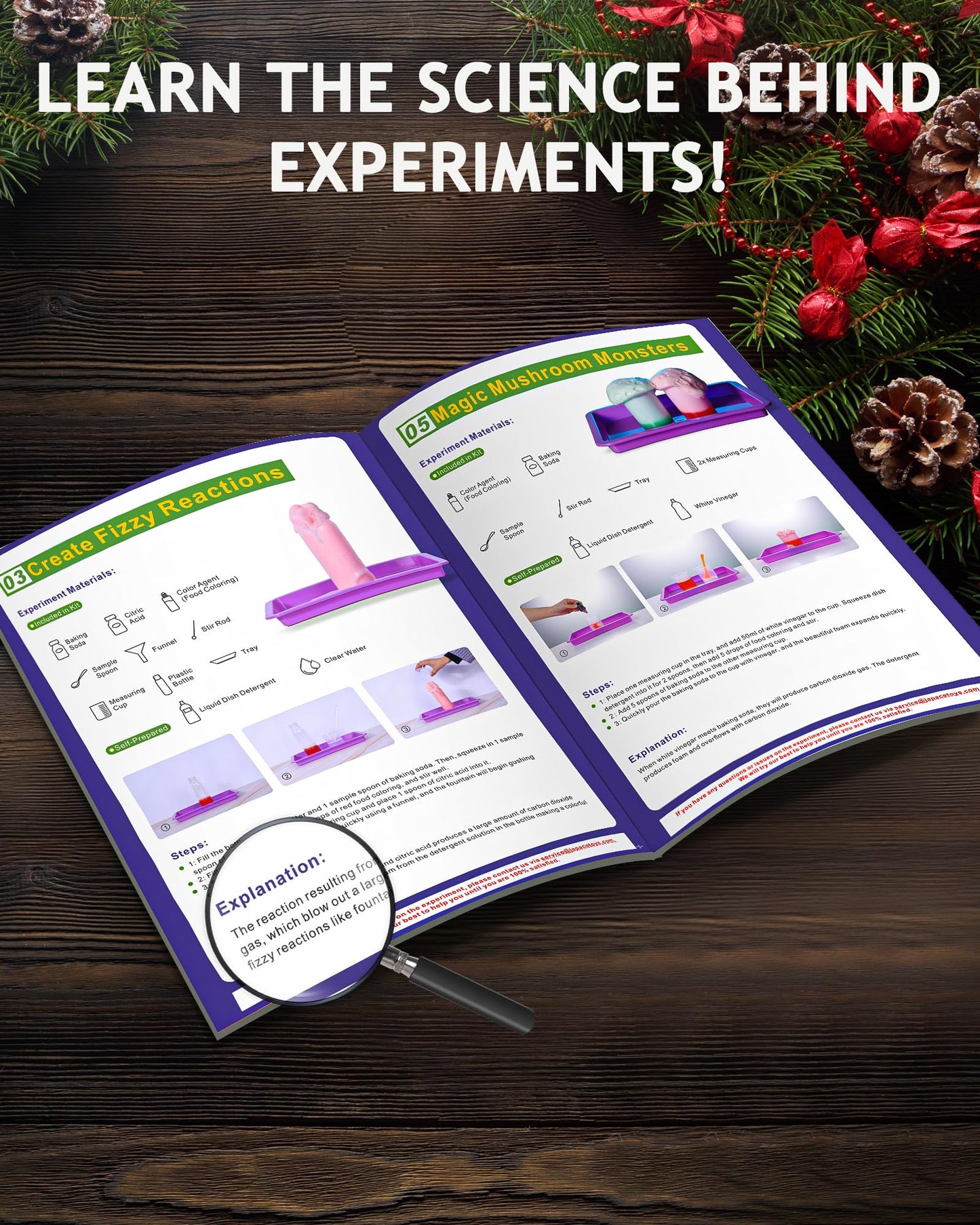 Japace Science Kits for Girls Aged 4-8 – 75+ Chemistry Experiments for Learning and Fun