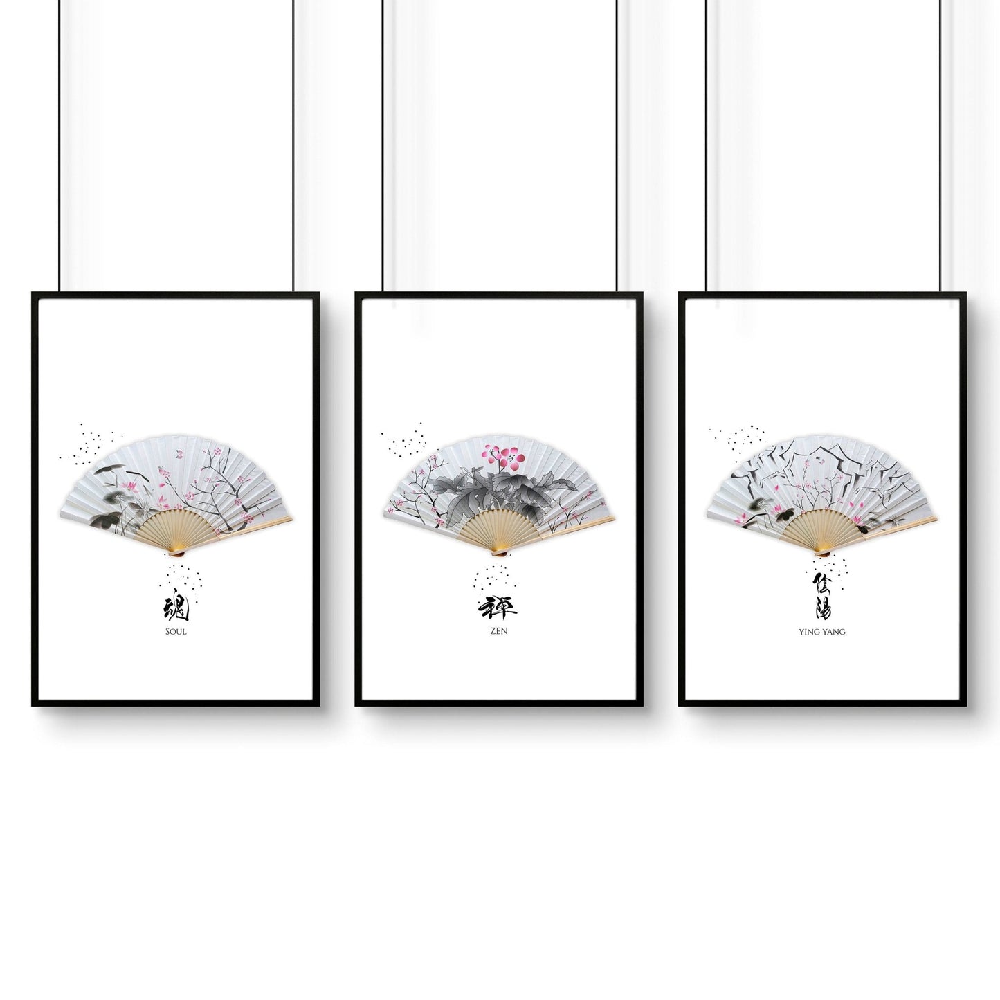 Japanese Prints | Set of 3 wall art prints