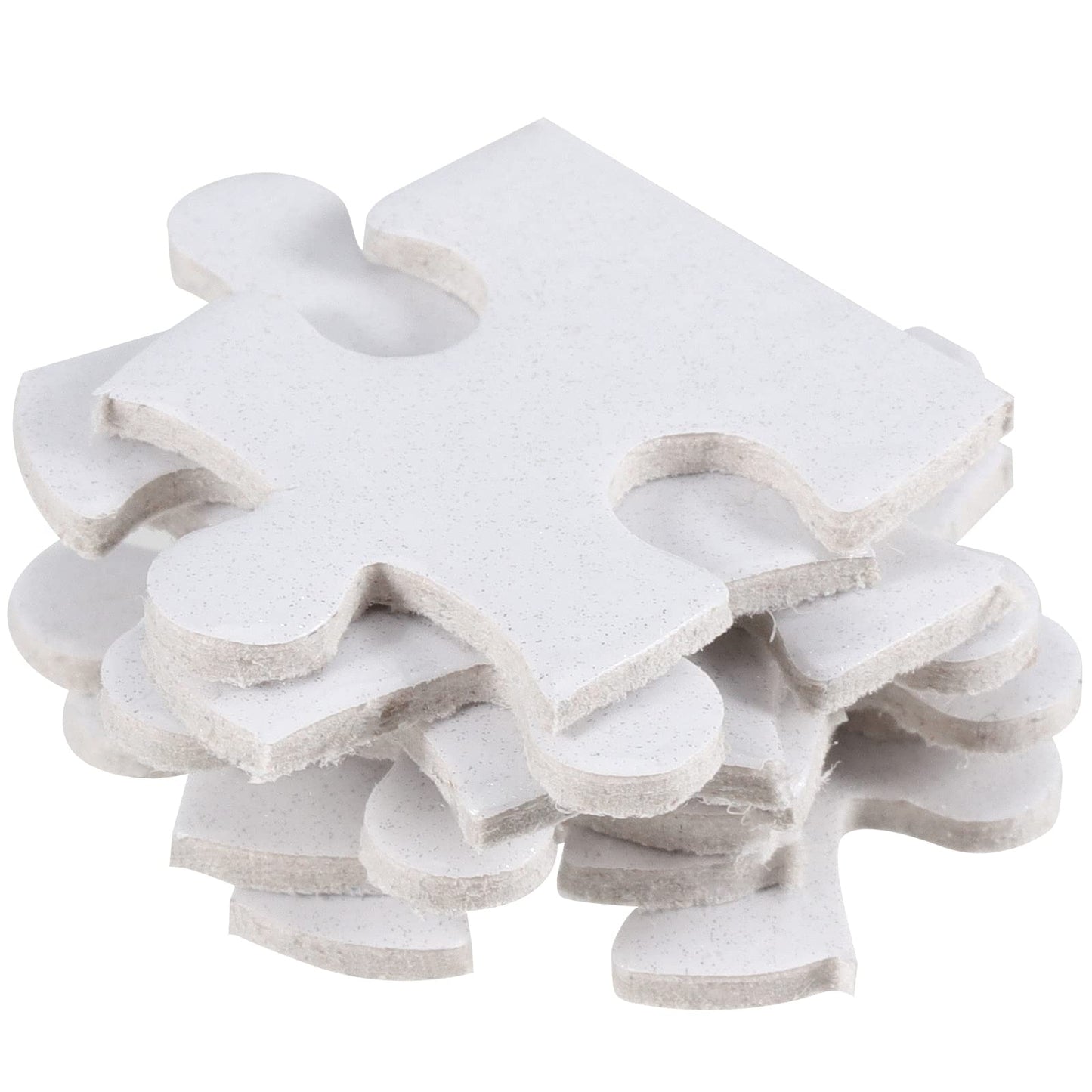 JAPCHET 12 Sets Sublimation Puzzle Blanks – 200-Piece White Jigsaws for Heat Press