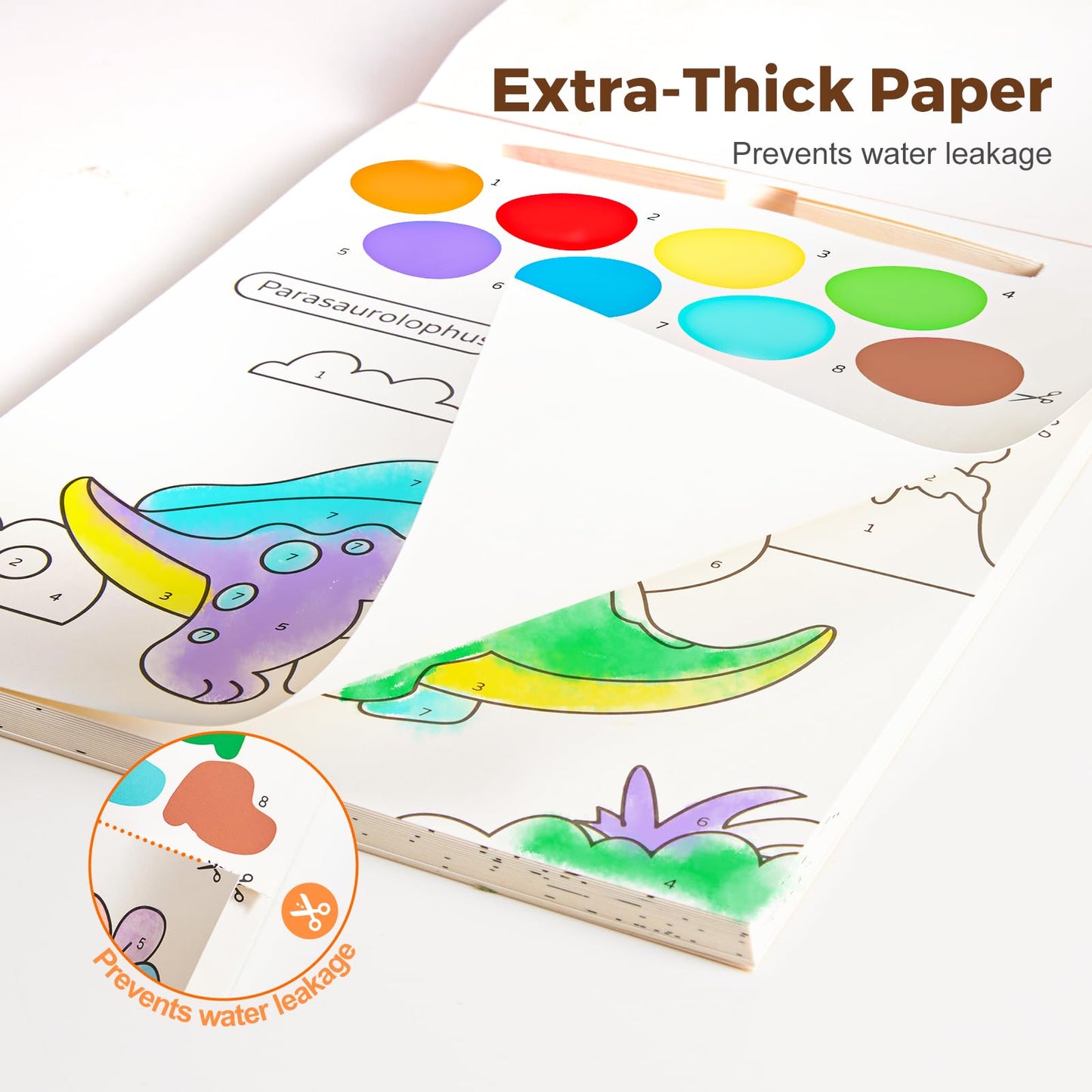 Jar Melo Paint with Water Books for Toddlers | Mess-Free Watercolor Activity for Ages 1-6