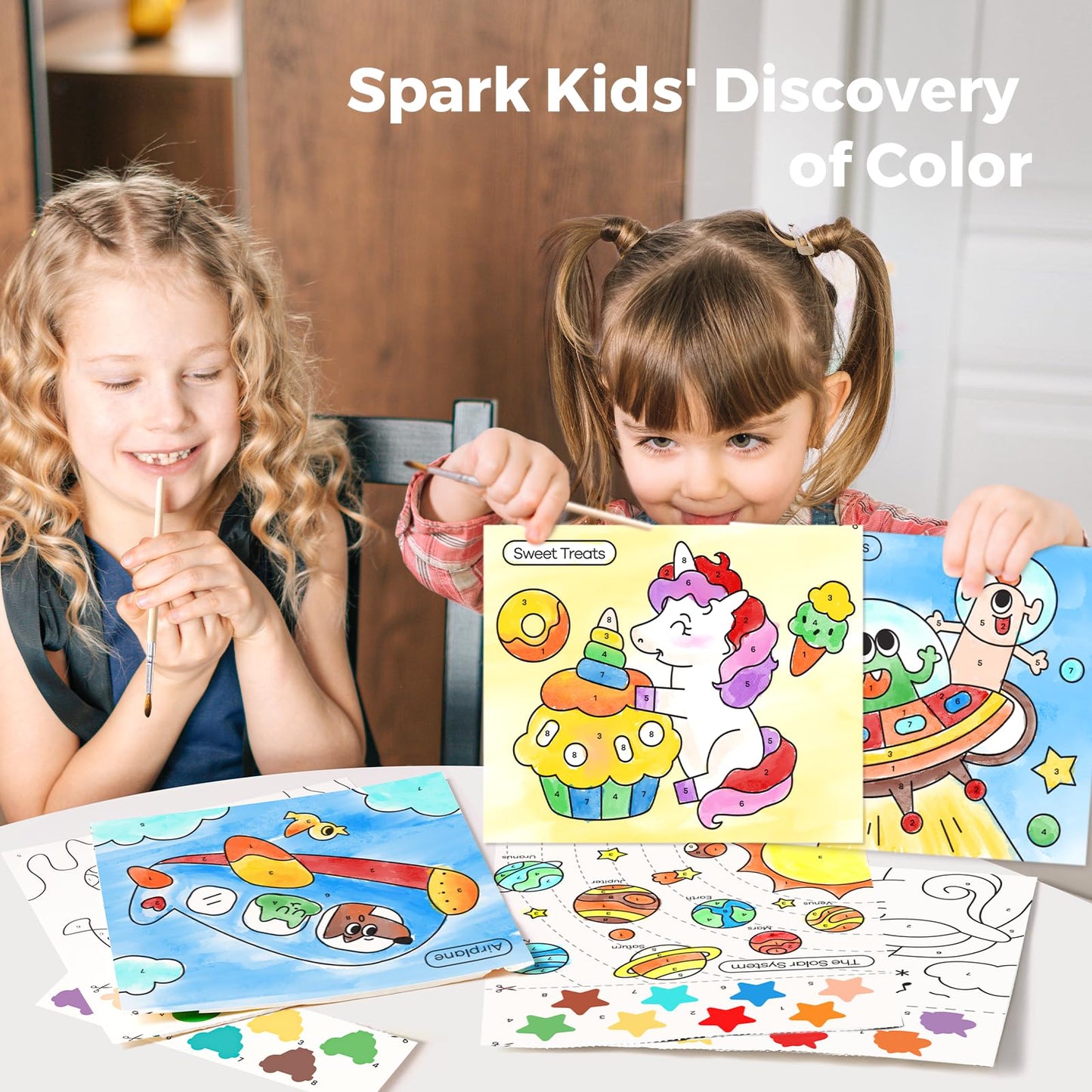 Jar Melo Paint with Water Books for Toddlers – Mess-Free Watercolor Activity Kit