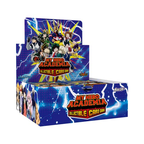 My Hero Academia CCG Wave 1 Unlimited Booster Display – 24 Packs | Jasco Games