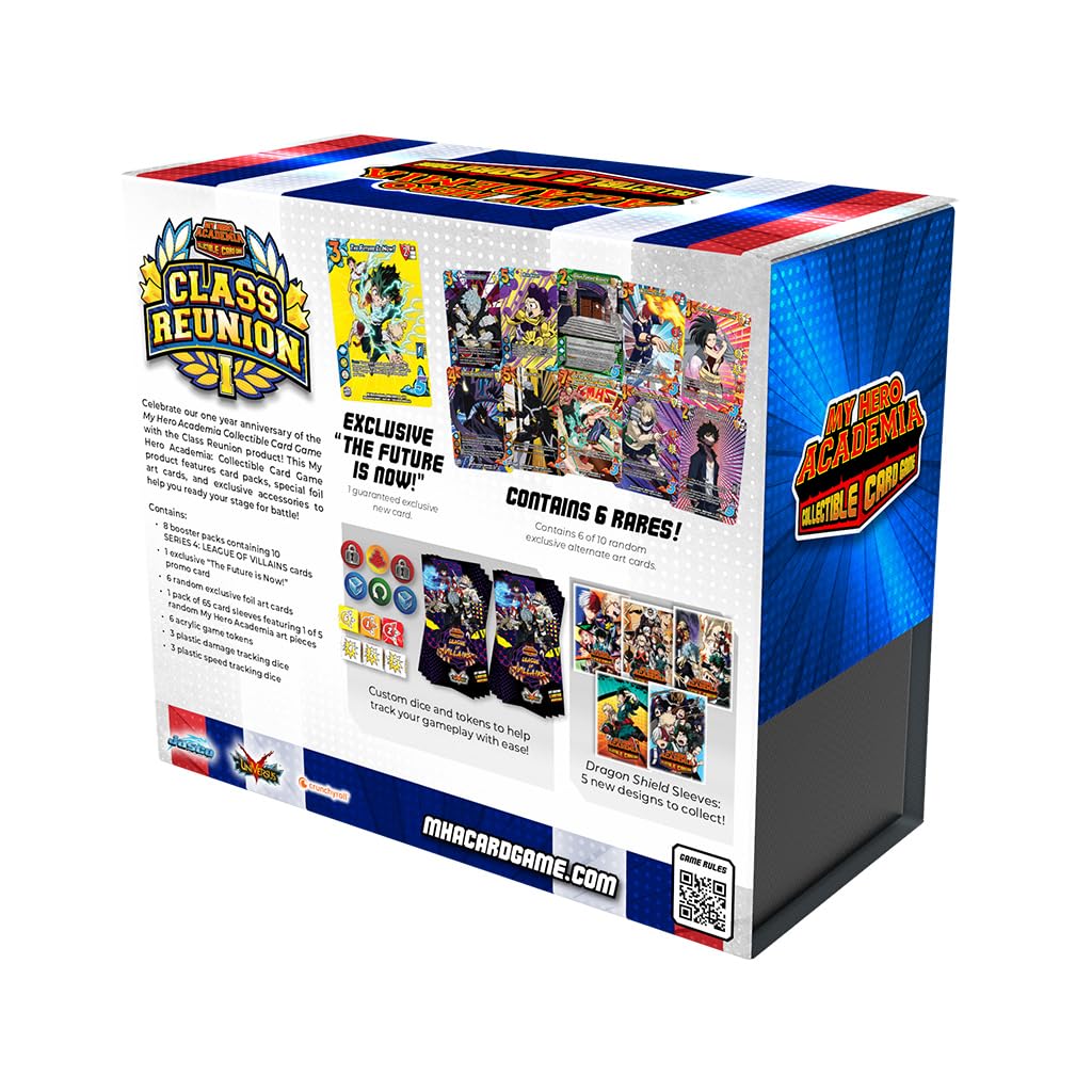 Jasco My Hero Academia Class Reunion Deluxe Box Set – Collectible Card Game