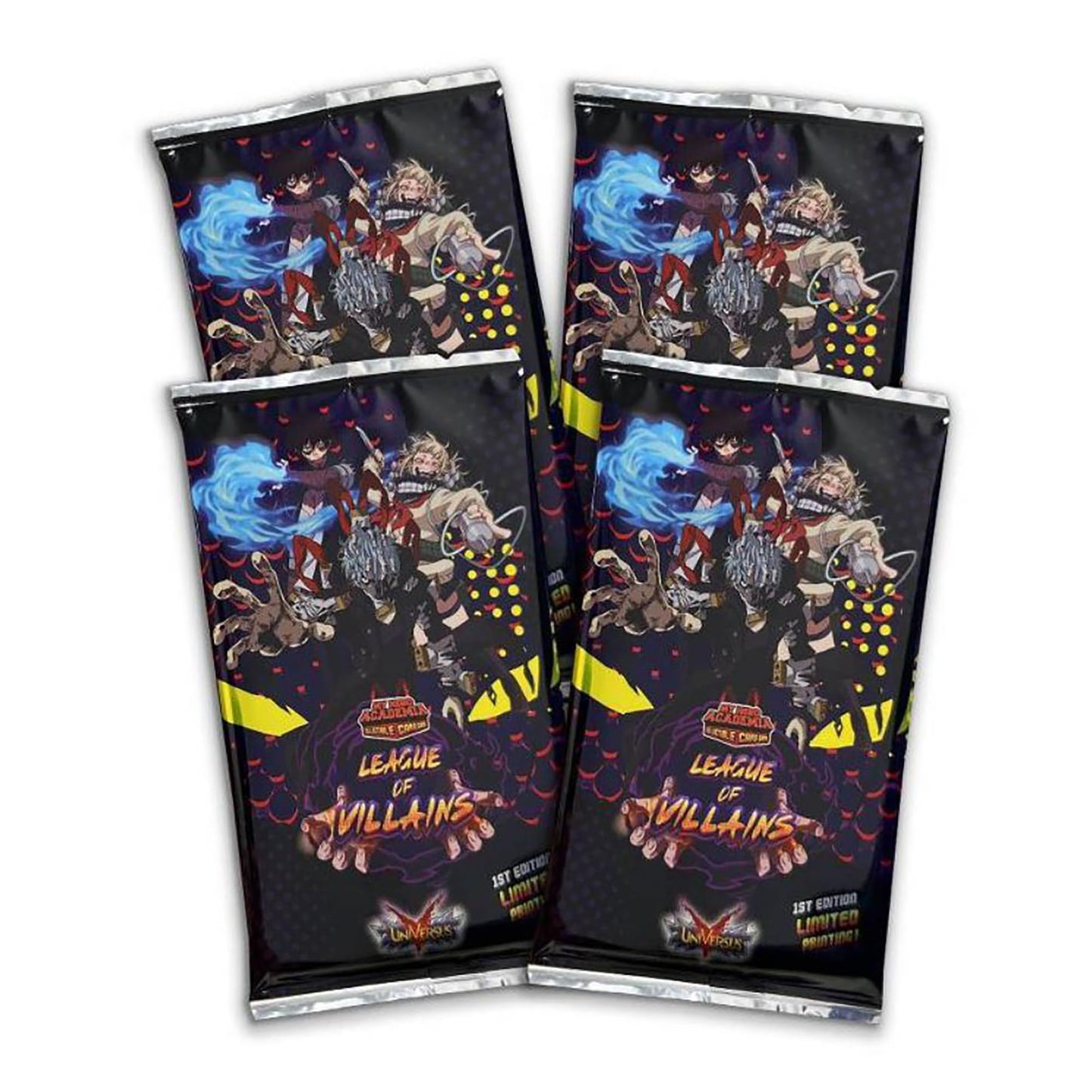 Jasco My Hero Academia: League of Villains Booster Display – 24 Packs (10 Cards/Pack)