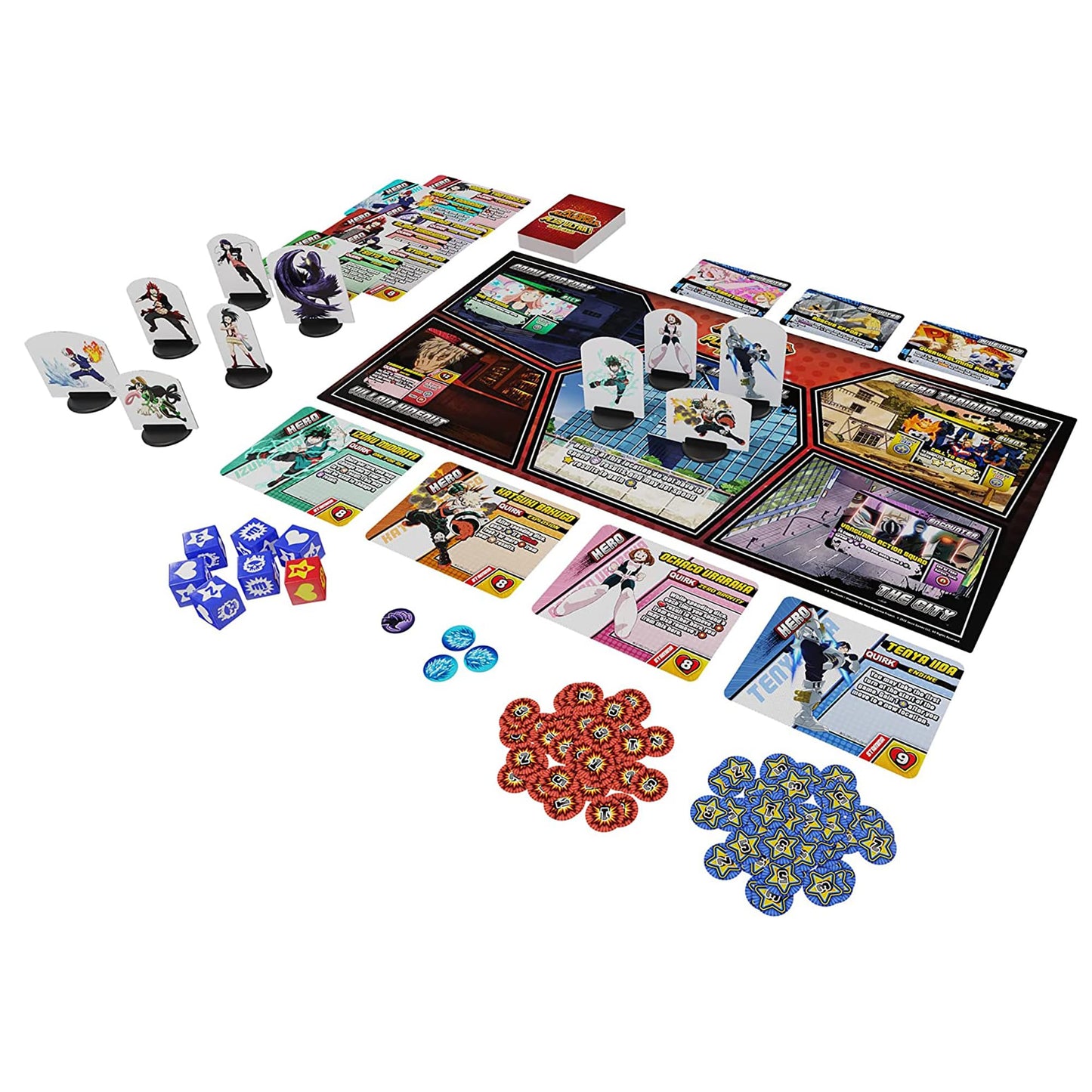 My Hero Academia Plus Ultra! Board Game – Strategy for 2-4 Players | Jasco Games