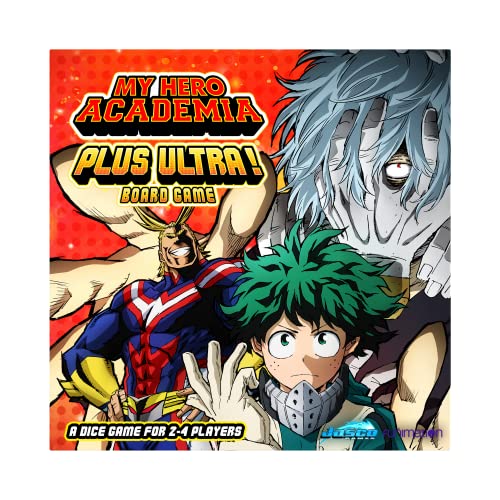 My Hero Academia Plus Ultra! Board Game – Strategy for 2-4 Players | Jasco Games
