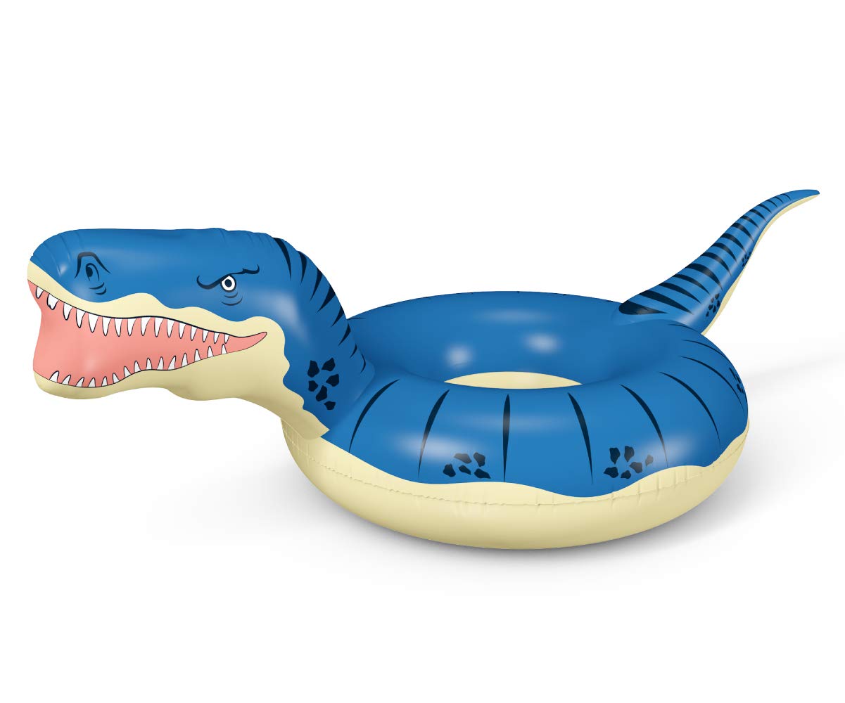 Jasonwell T-Rex Inflatable Pool Float – Large Ride-On Dinosaur for Kids & Adults