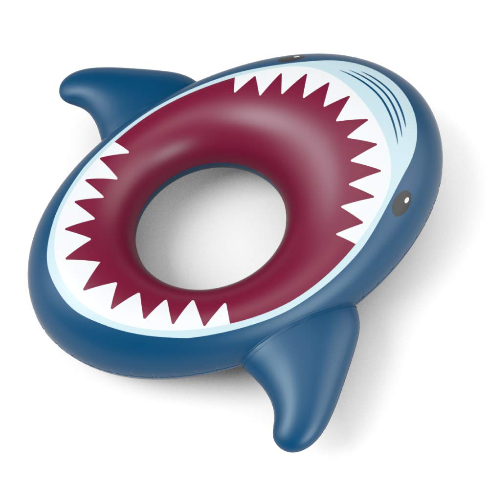 Jasonwell Giant Shark Pool Float – Inflatable Ride-On for Kids & Adults
