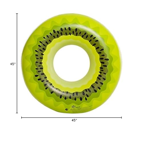 Jasonwell Giant Kiwi Pool Float – 45-Inch Inflatable with Fast Valves for Parties