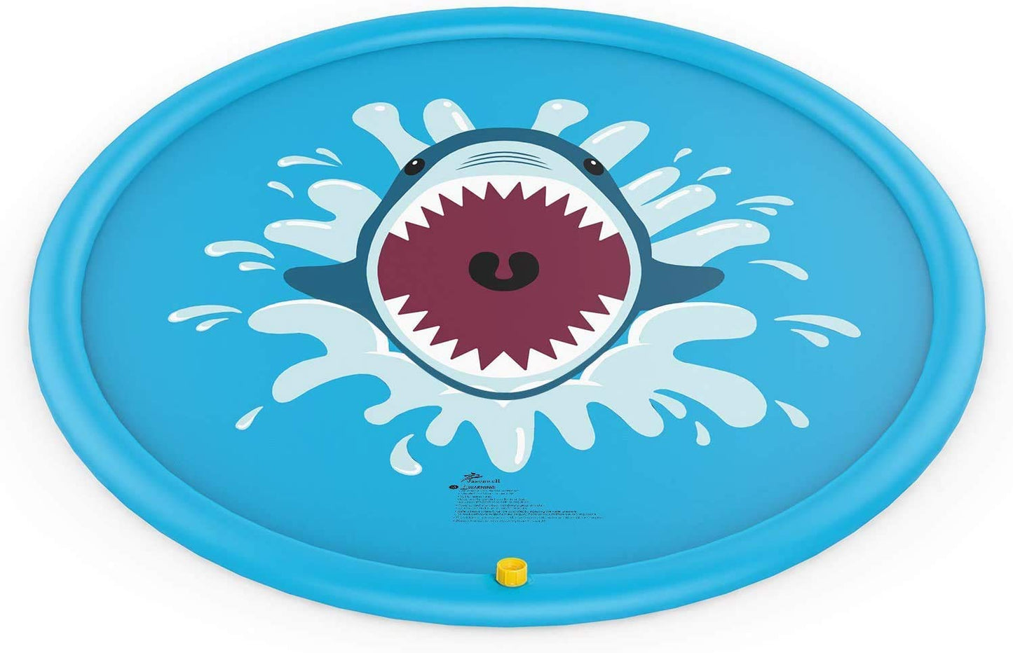 Jasonwell Splash Pad Sprinkler for Kids - 68 Inch Water Play Mat for Backyard Fun