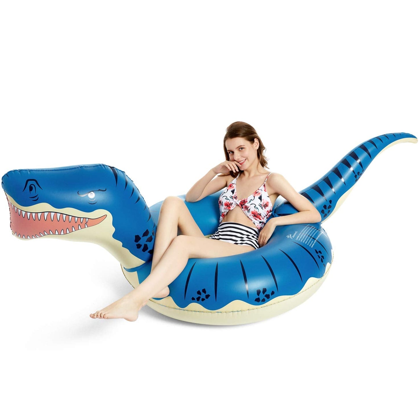 Jasonwell T-Rex Inflatable Pool Float – Large Ride-On Dinosaur for Kids & Adults