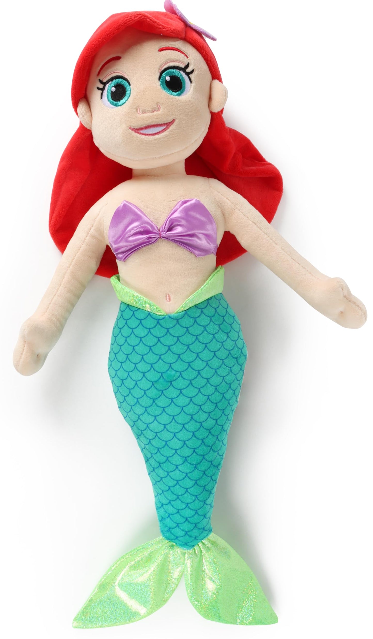 Jay Franco Ariel Pillow Buddy – 21-Inch Official Licensed The Little Mermaid Plush Pillow