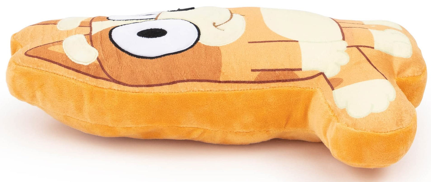 Jay Franco Bluey Bingo 14-Inch Decorative Pillow – Soft Kids Plush Throw Pillow (Official Bluey Product)