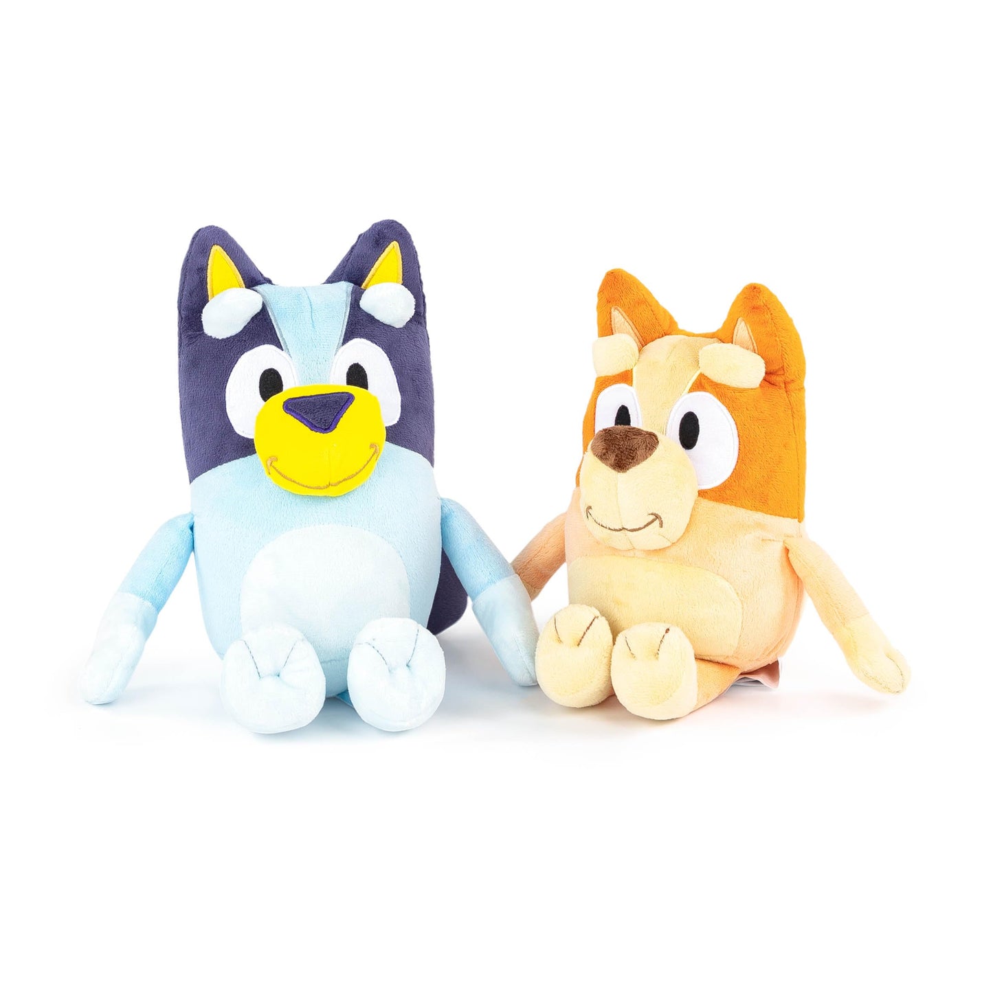 Jay Franco Bluey & Bingo Plush Pillow Buddies (12in) – Super Soft Character Pillows