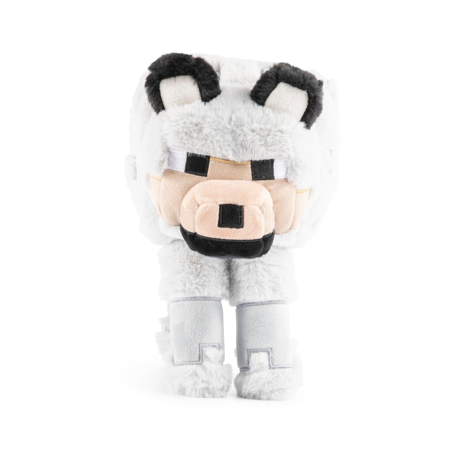 Jay Franco Minecraft Wolf Plush Pillow Buddy – 19-Inch Gray Stuffed Pillow