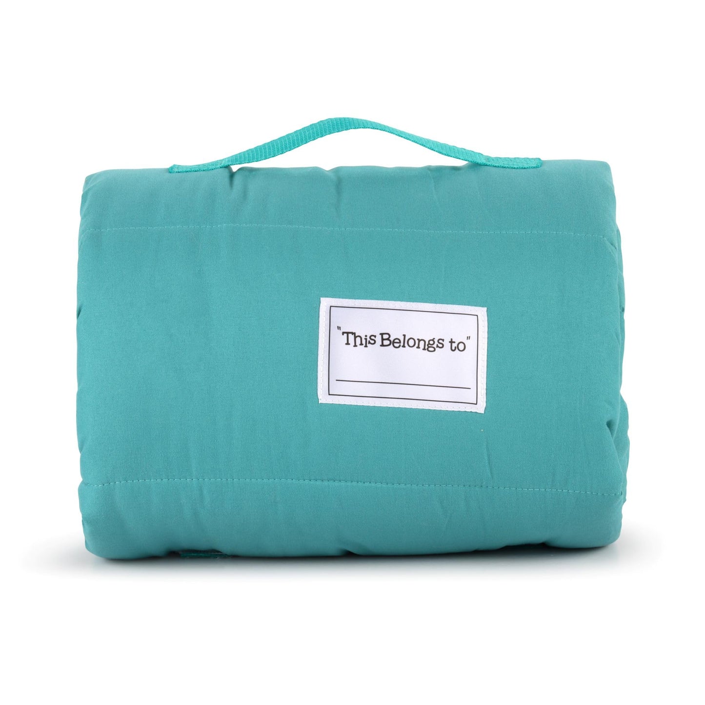 Jay Franco Mickey Mouse Nap Mat – Embedded Pillow & Blanket, 46x20 in, Green