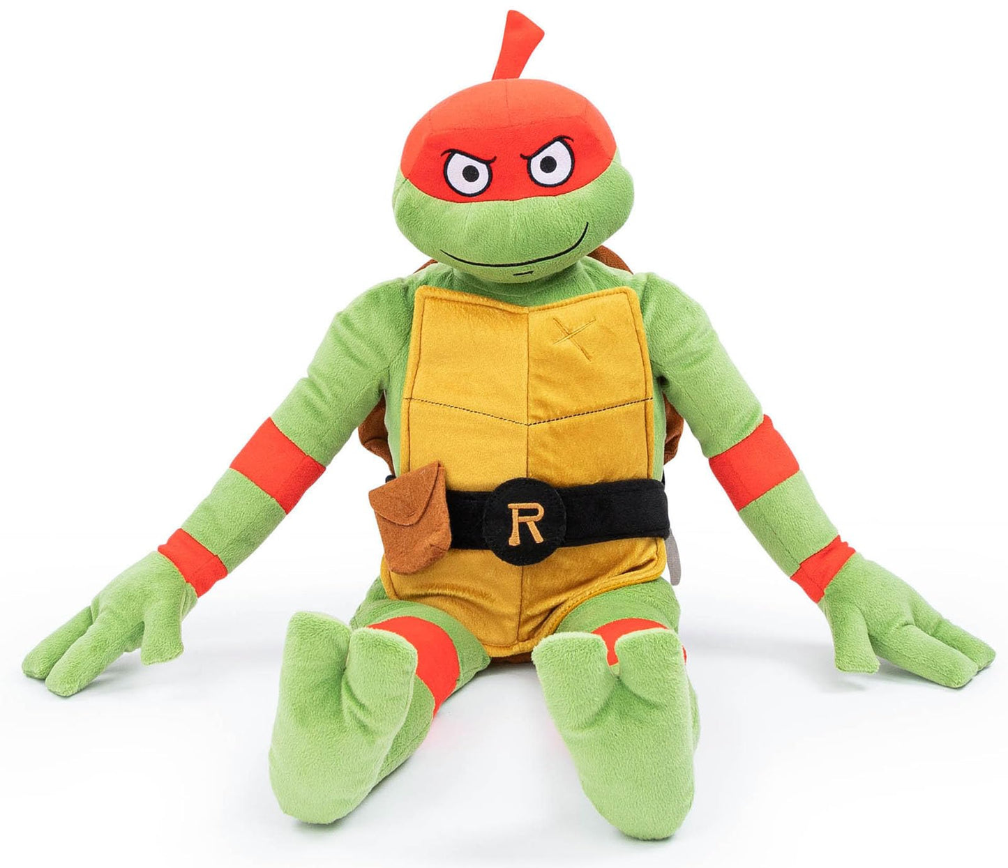 Jay Franco Nickelodeon TMNT Raphael Plush Pillow Buddy – 26-Inch Super Soft Stuffed Character Pillow