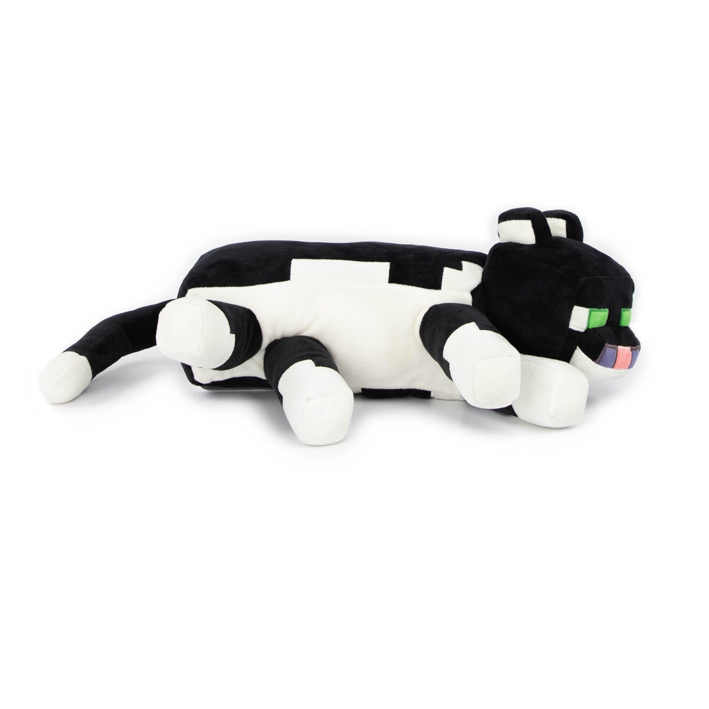 Jay Franco Minecraft Tuxedo Cat Plush Pillow Buddy — Ultra-Soft 18-Inch Gamer Plush