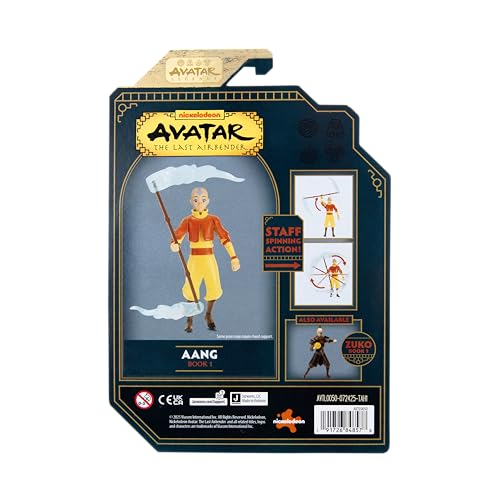 Jazwares Avatar: The Last Airbender Aang (Book One) 4.5-Inch Figure
