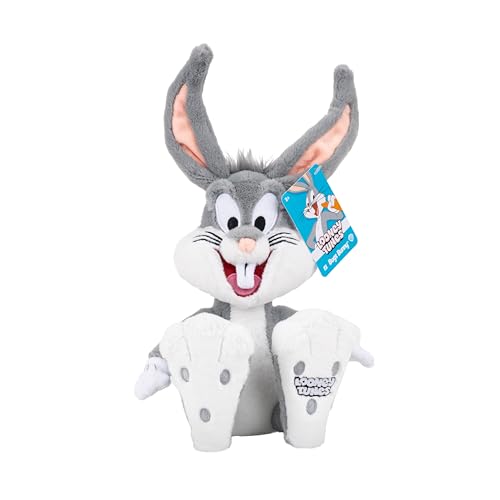 Jazwares Looney Tunes 8-Inch Bugs Bunny Plush — Ultra-Soft, Officially Licensed Toy